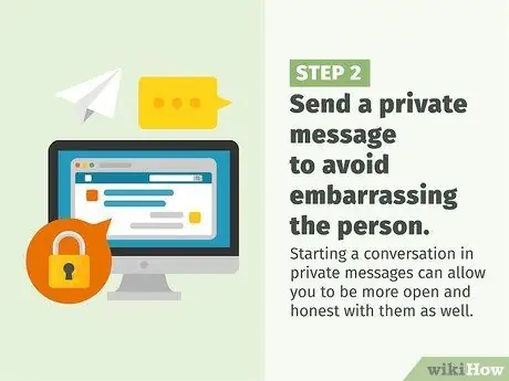 Скажите кому-нибудь, что они поделились дезинформацией Шаг 8