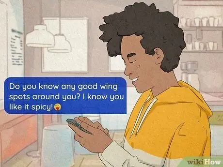 Спросите девушку по SMS на большом расстоянии, шаг 2