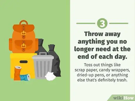 Будьте организованы в школе Шаг 17