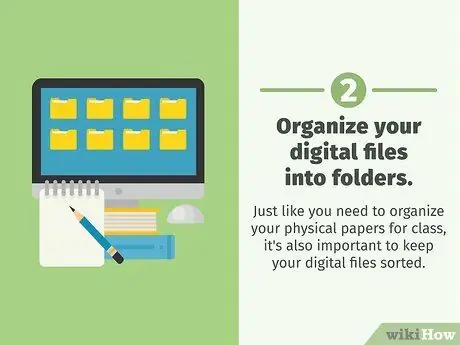 Будьте организованы в школе Шаг 2