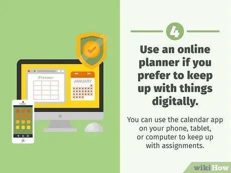 Будьте организованы в школе Шаг 4