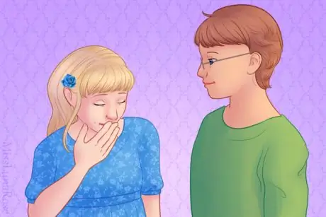 Giggling Teen and Friend