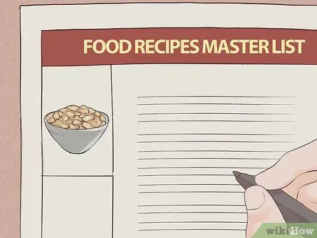 План питания, шаг 3