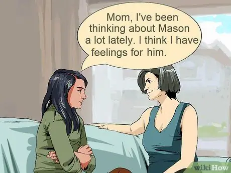 Скажи маме, что тебе нравится парень Шаг 6