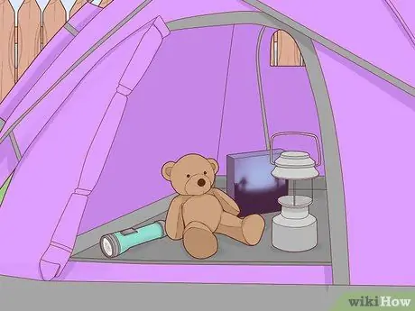 Лагерь на заднем дворе, шаг 3