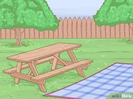 Лагерь на заднем дворе Шаг 4