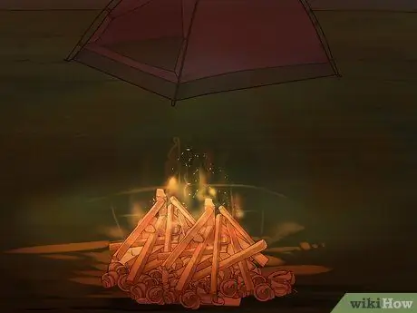 Лагерь на заднем дворе Шаг 7