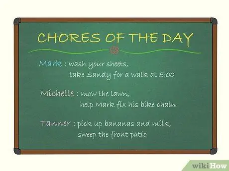 Заставьте свою семью помогать по дому Шаг 6