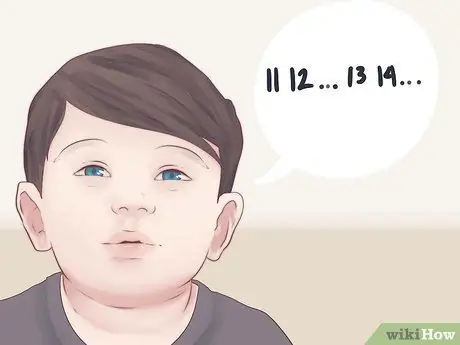 Научите распознавать числа от 11 до 20, шаг 2