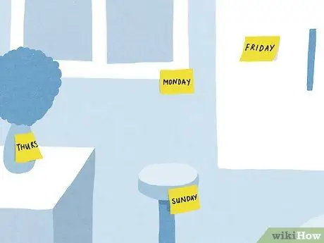 Учите ребенка дням недели Шаг 12