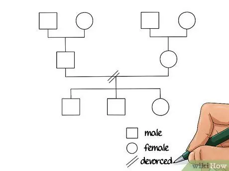 Сделайте генограмму Шаг 12
