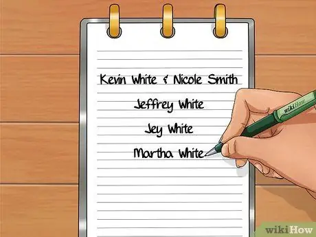 Сделайте генограмму Шаг 5