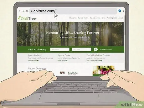 Найдите уведомления о смерти бесплатно Шаг 2