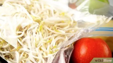 Приготовить ростки фасоли, шаг 3