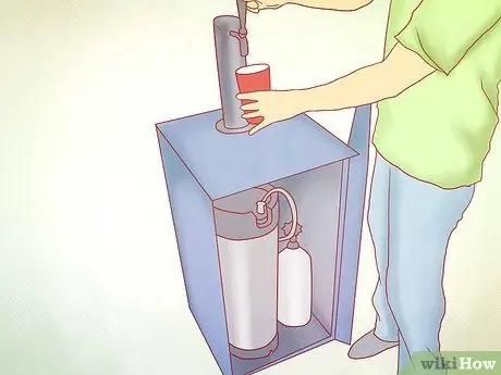 Сменить бочонок Шаг 1