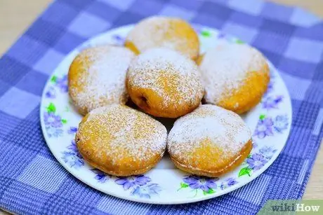 Приготовить суфганийот (израильские пончики с желе) Шаг 19