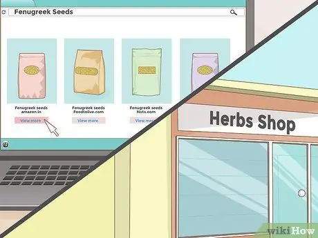 Выращивание пажитника, шаг 1