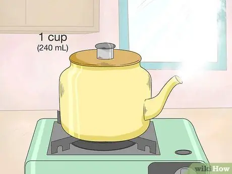 Используйте порошок пажитника, шаг 2