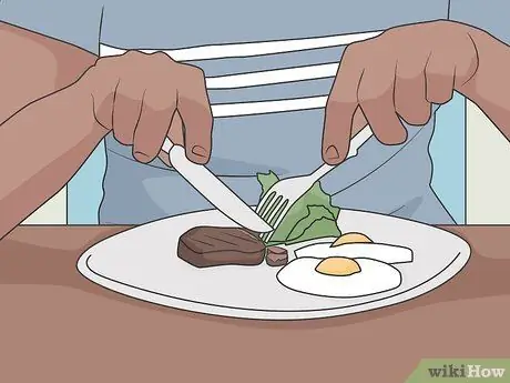 Правильно пережевывайте пищу Шаг 7