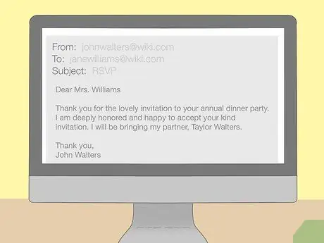 Принять приглашение на ужин Шаг 4