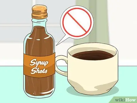 Уменьшите количество калорий в кофейных напитках Шаг 5