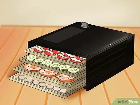 Обезвоживание продуктов, шаг 3