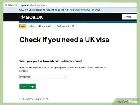 Переехать в Англию Шаг 1