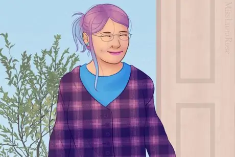 Веселая эксцентричная женщина