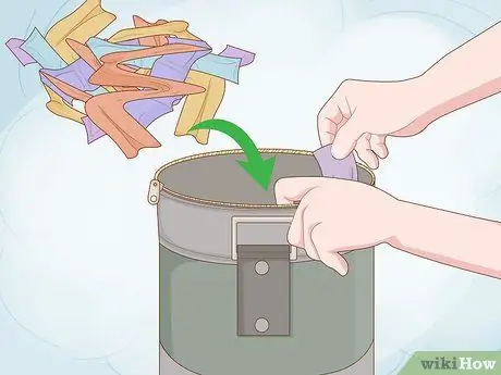 Наполнение боксерской груши Шаг 2