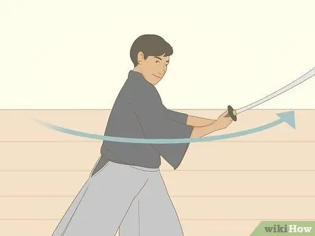 Правильно используйте катану Шаг 7