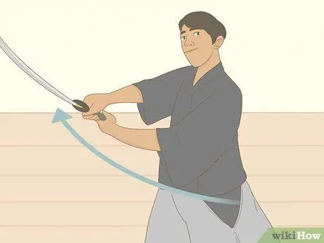 Правильно используйте катану Шаг 8