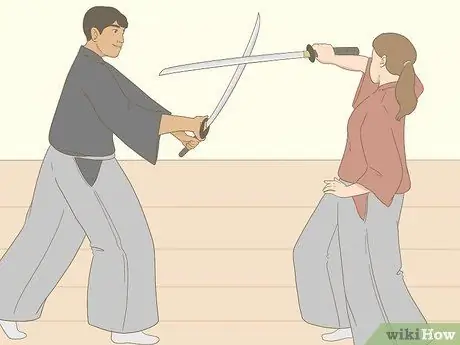 Правильно используйте катану Шаг 9