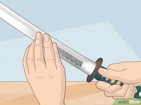 Оцените качество японского меча Шаг 10