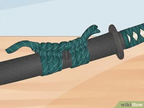 Оцените качество японского меча, шаг 2