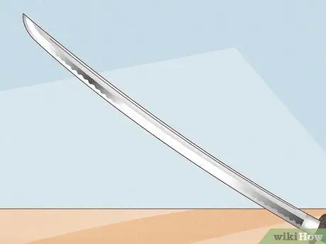 Оцените качество японского меча Шаг 4