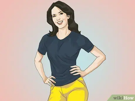 Визуально уменьшить большую грудь, шаг 4