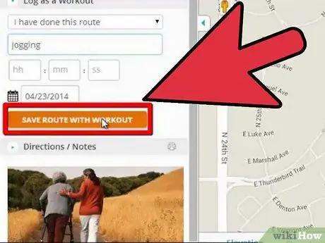 Составьте карту своей прогулки на MapMyWalk Шаг 10