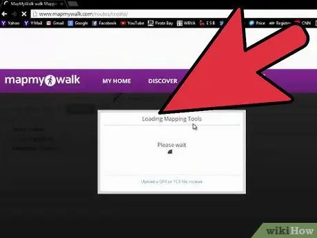 Составьте карту своей прогулки на MapMyWalk, шаг 2