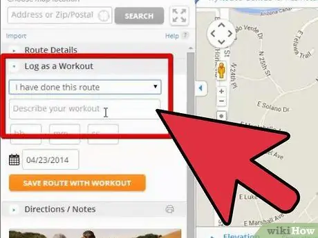 Составьте карту своей прогулки на MapMyWalk Шаг 8