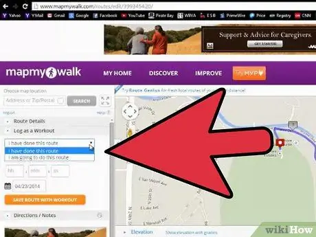 Составьте карту своей прогулки на MapMyWalk Шаг 9