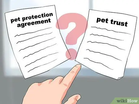Выберите между соглашением о защите домашних животных и доверием домашних животных Шаг 6