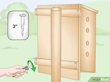 Повесьте домик летучей мыши Шаг 20