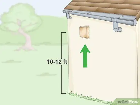 Повесьте домик летучей мыши Шаг 4