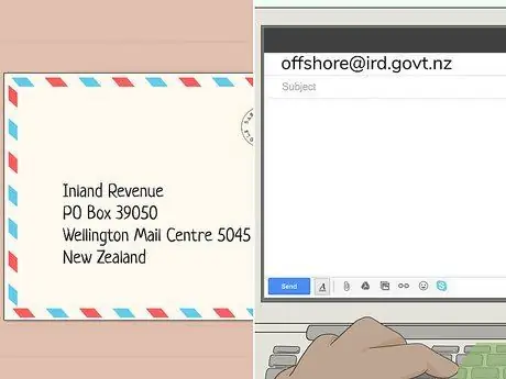 Подать заявку на получение номера IRD в Новой Зеландии Шаг 4