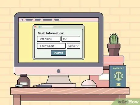Подать заявку на ESTA Step 3
