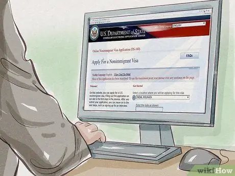 Подать заявку на американскую туристическую визу B2 Шаг 2