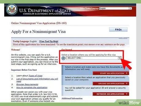 Проверьте статус вашей визы, шаг 3