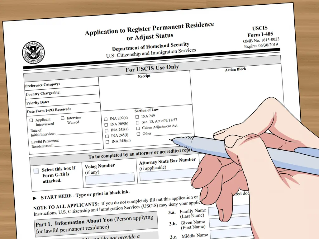 Как подать заявление на визу K1 (с иллюстрациями)