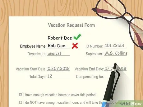 Укажите свой псевдоним в резюме. Шаг 10