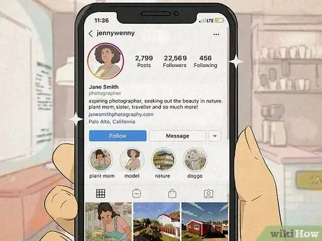 Заставьте парня заметить вас в Instagram Шаг 1